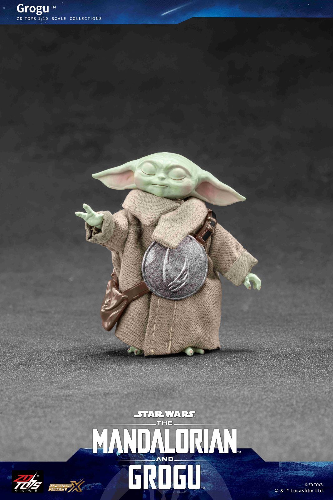 ZDTOYS スター・ウォーズ マンダロリアン アンド グローグー