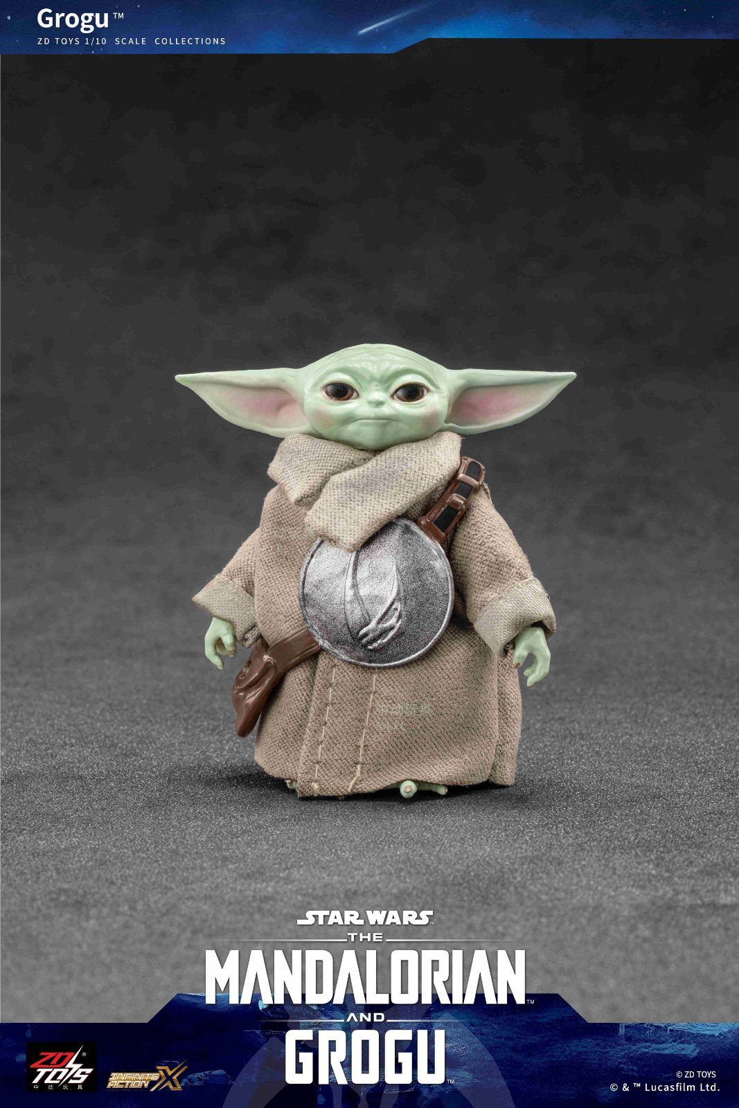 ZDTOYS スター・ウォーズ マンダロリアン アンド グローグー