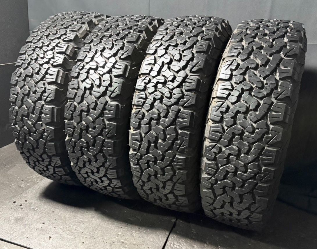 2019/2018年製 約9.3～10mm BFグッドリッチ オールテレーン　All-Terrain T/A K02 215/75R15 100/97S 4本 h_2311
