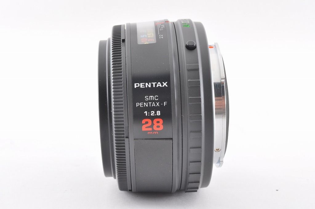 2ヶ月保証付き】SMC PENTAX-F 28mm F2.8 単焦点広角レンズ AF対応 K