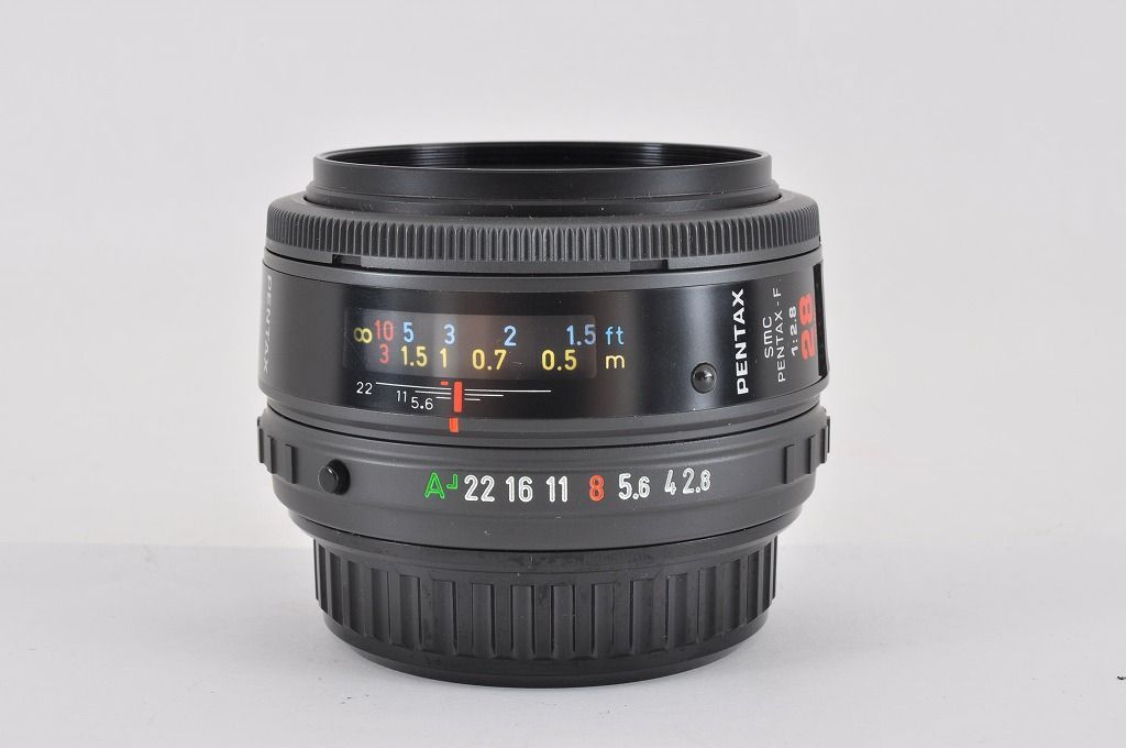 2ヶ月保証付き】SMC PENTAX-F 28mm F2.8 単焦点広角レンズ AF対応 K
