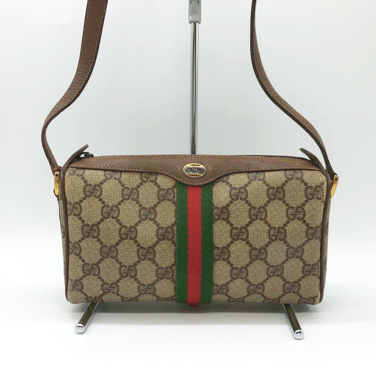 GUCCI グッチ オールドグッチ 89 02 GGスプリーム シェリー ショルダー 