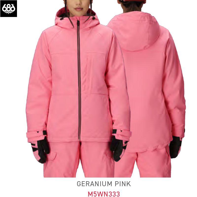 Sサイズのみ スノーウェア ジャケット レディース 25-26 686 Athena Insulated Jacket スノーボード スキー スノボ W ATHENA INS JK GPNK