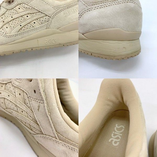 メンズ asics アシックス スニーカー ゲルライト スリーオージー GEL-LYTE III OG シューズ 1201A050 スポーティ カジュアル 箱付き メンズ 28.0cm ベージュ系 靴 DF19265■