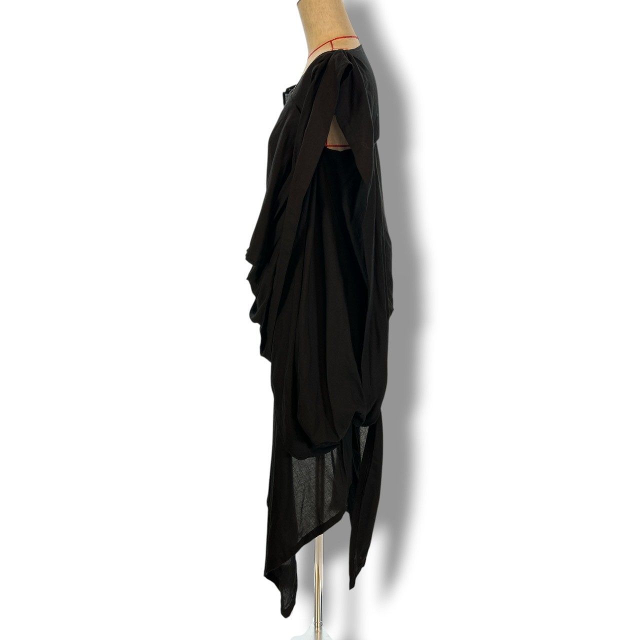 Yoji Yamamoto ヨウジヤマモト LAWN DRAPE TWISTED DRESS ドレス 