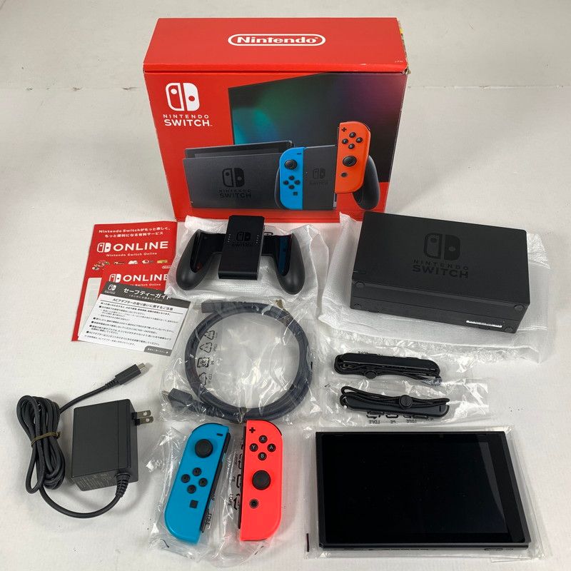中古品】 Nintendo Switch Joy-Con(L) ネオンブルー (R) ネオンレッド