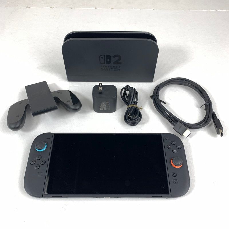 中古品】 Nintendo Switch 2(日本語・国内専用) 箱・ストラップ欠品