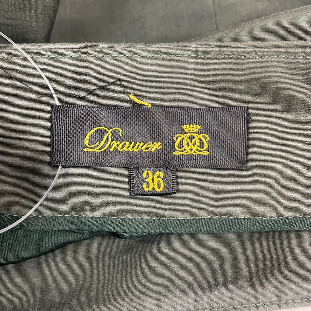 Drawer(ドゥロワー) ワンピース サイズ36 S レディース - カーキ 七分