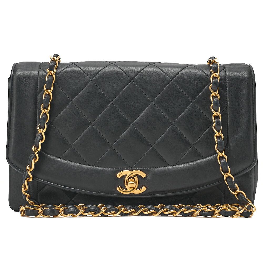 CHANEL シャネル マトラッセ ダイアナフラップ 25cm チェーン