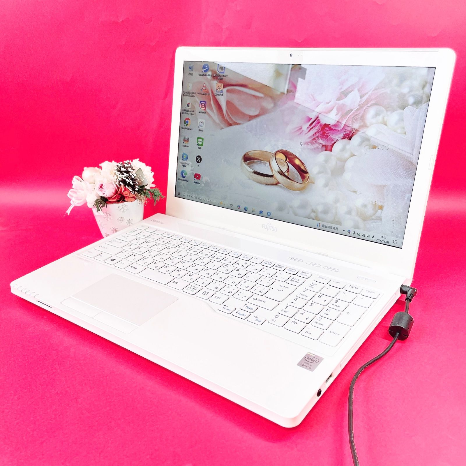 初期設定済】富士通ノートPC 1TB WDカメラ 15.6型 - メルカリ