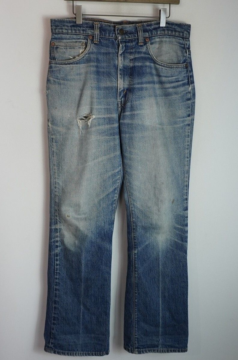 メンズ 80s 81年製 LEVIS リーバイス 517-0217 スモールe USA製 Made 