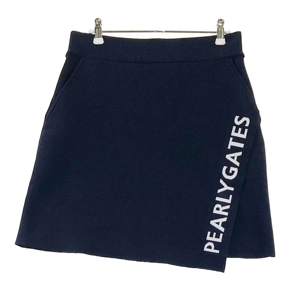 サイズ：1 PEARLY GATES パーリーゲイツ スカート ネイビー系
