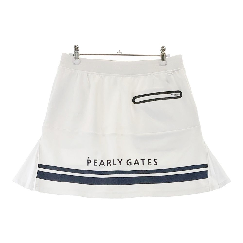 サイズ：1 PGG PEARLY GATES パーリーゲイツ スカート ホワイト系