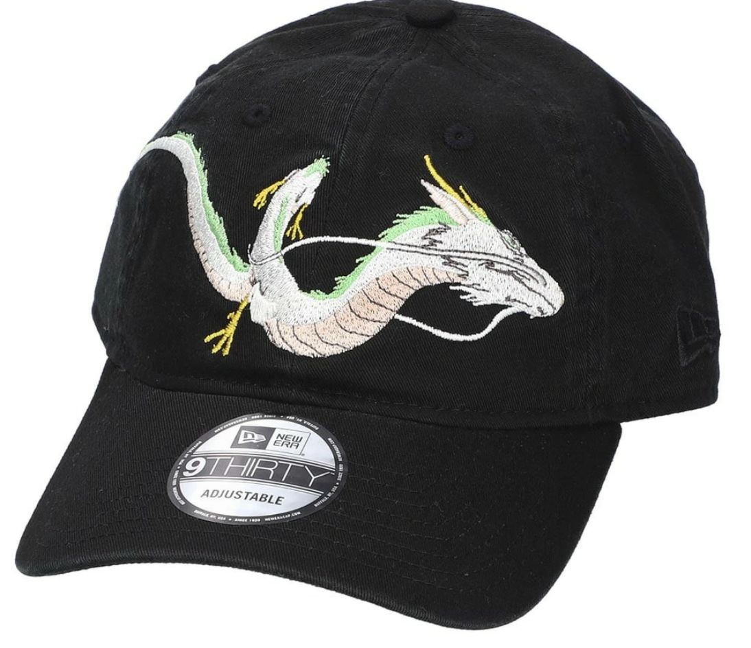 千と千尋の神隠し × NEW ERA 9THIRTY キャップ ハク竜 ジブリ