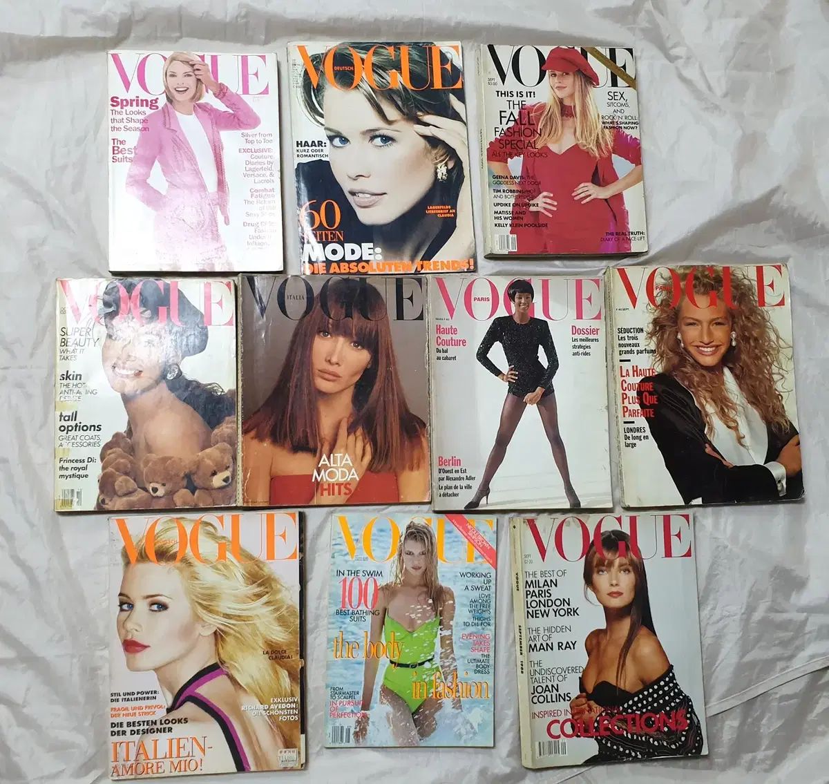 アメリカ VOGUE 月刊誌 8-90年代 10巻
