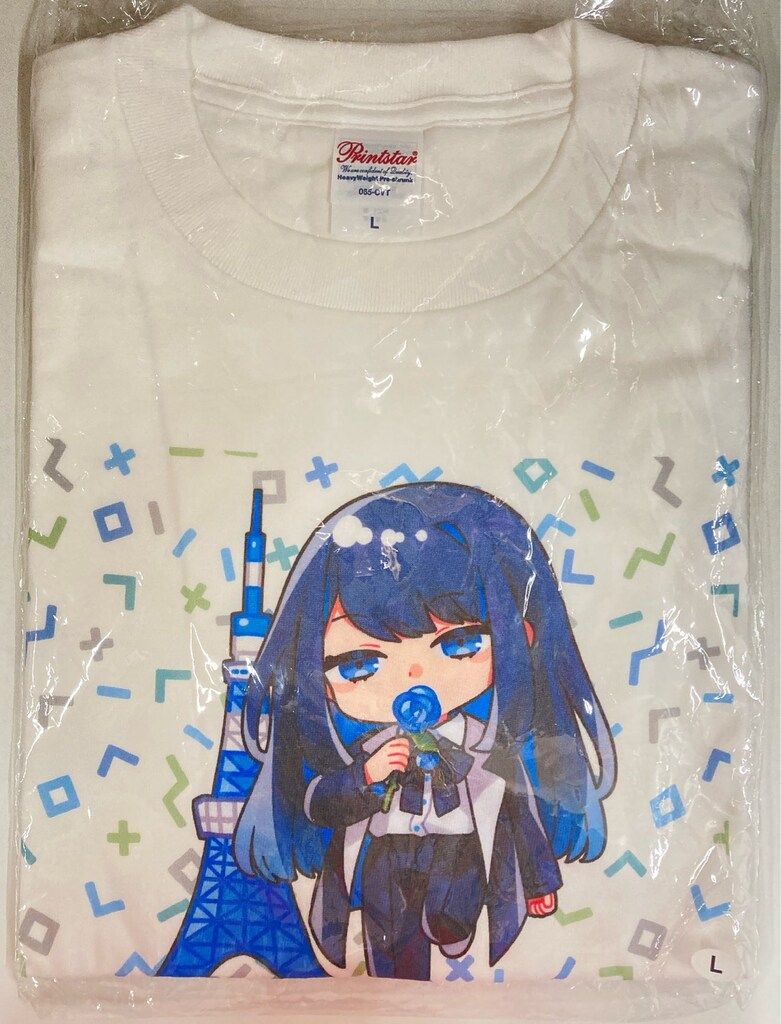公式 Ado tシャツ Ado 9090 Pretty Girl Tee -Blue Rose- YZ