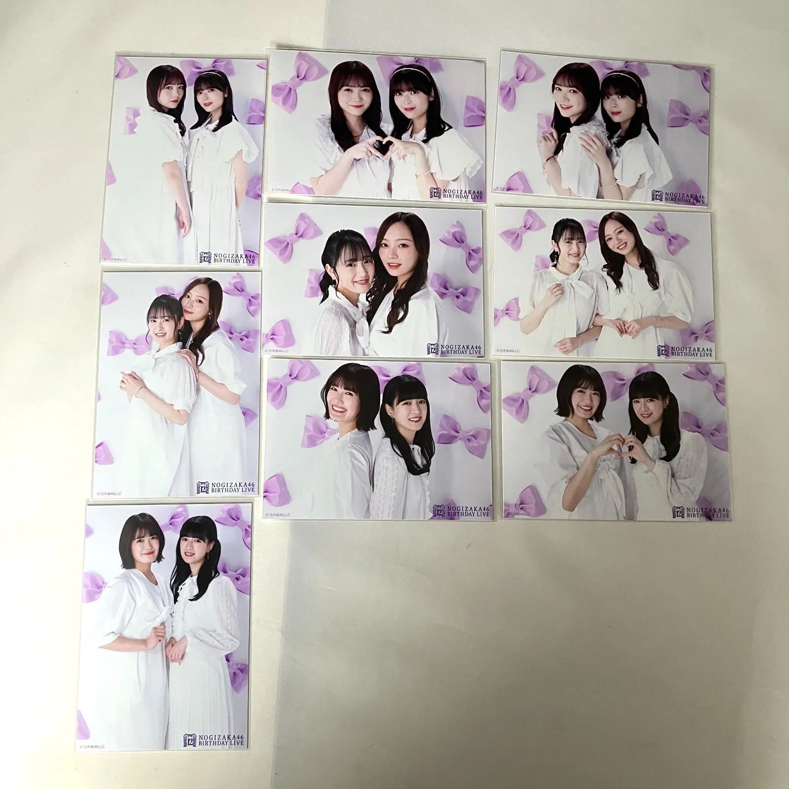 乃木坂46 12周年記念 2shot ver 12th YEAR BIRTHDAY LIVE 生写真