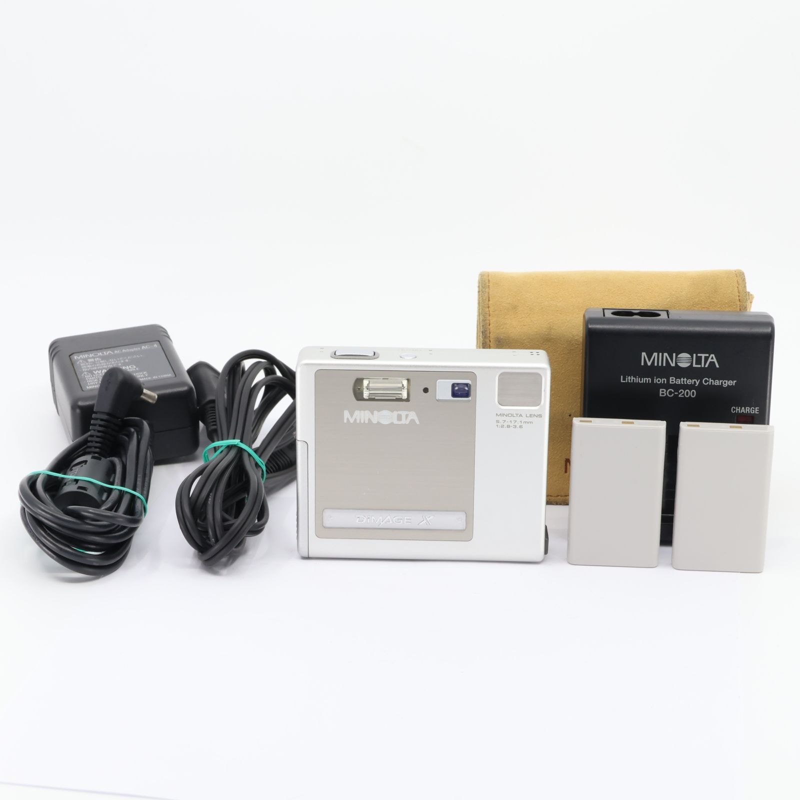 Minolta DiMAGE X コンパクトデジタルカメラ オールドコンデジ 