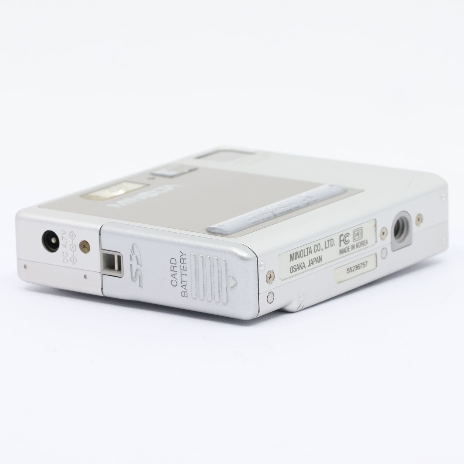 Minolta DiMAGE X コンパクトデジタルカメラ オールドコンデジ