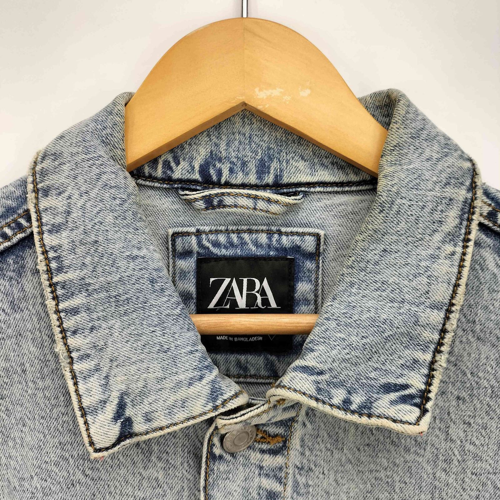 ザラ ZARA 2nd デニムジャケット メンズ import：L - メルカリ