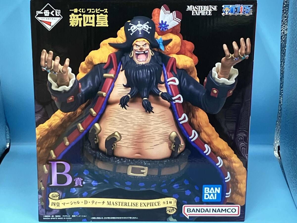 未開封品 B賞 四皇 マーシャル・D・ティーチ MASTERLISE EXPIECE 一番