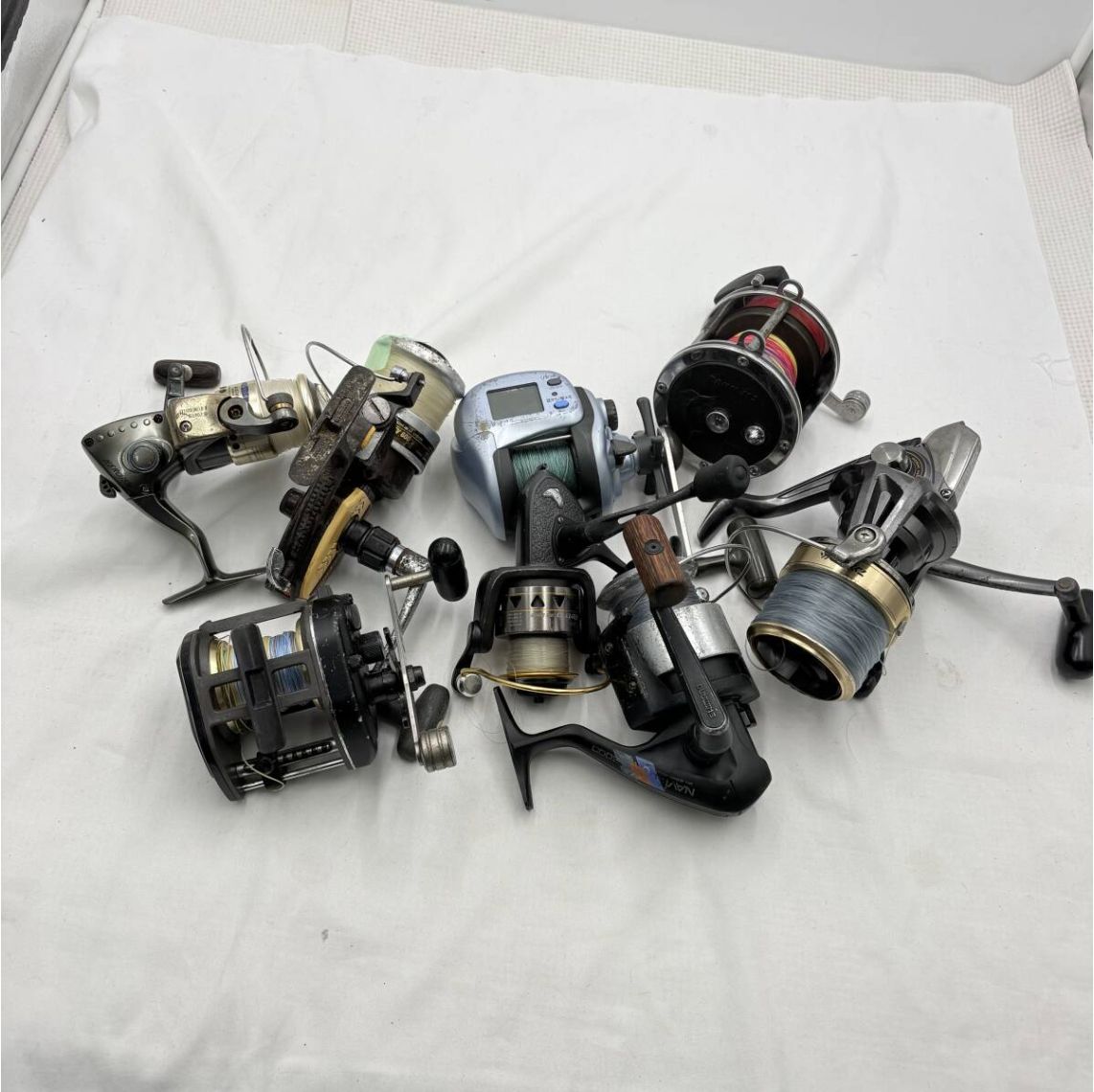 ❗️?リール大量まとめ売り8点セット?❗️】DAIWA・SHIMANO・PENN含む