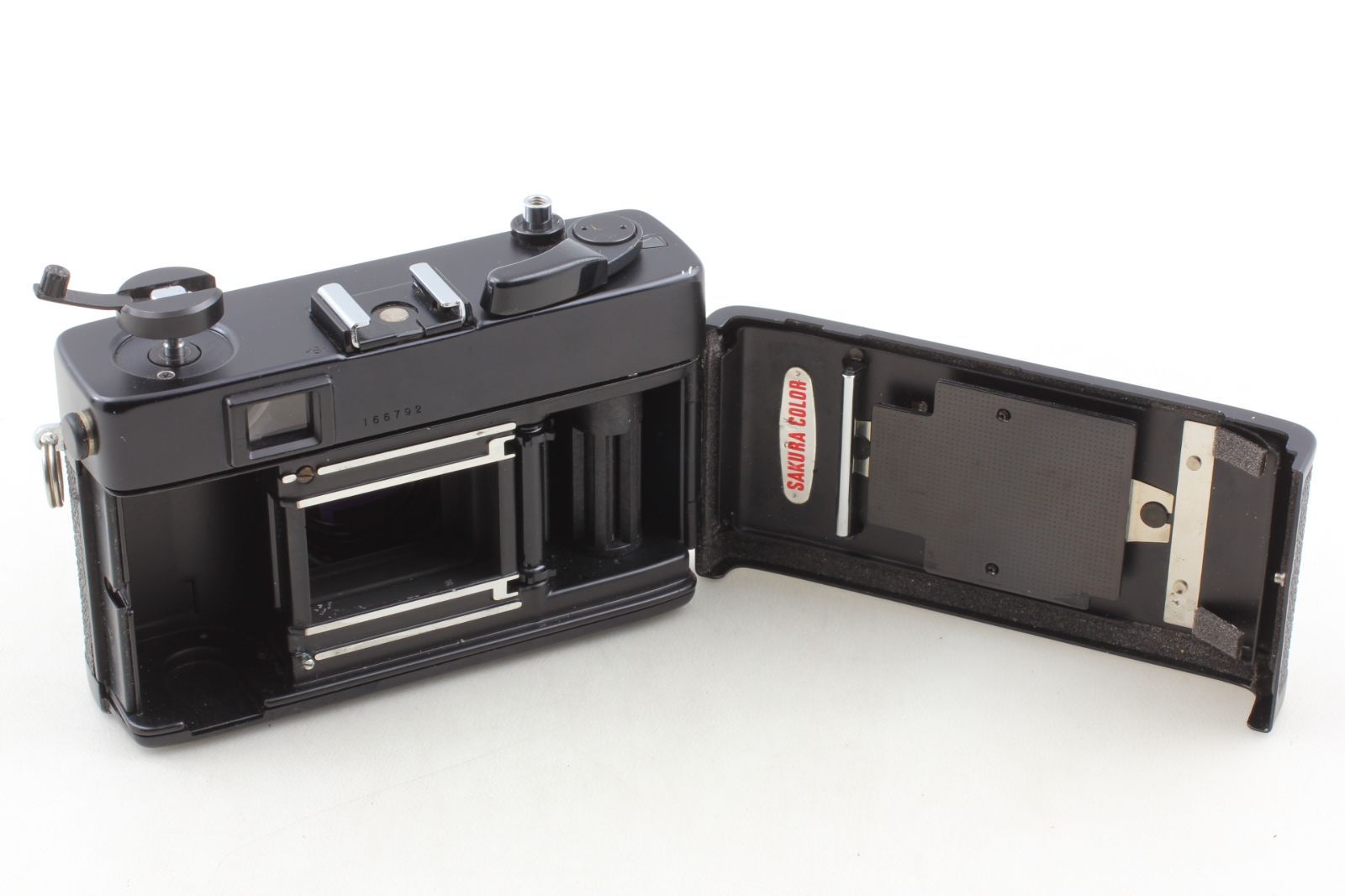美品】Konica C35 FD Black 35mm Rangefinder Film Camera コニカ