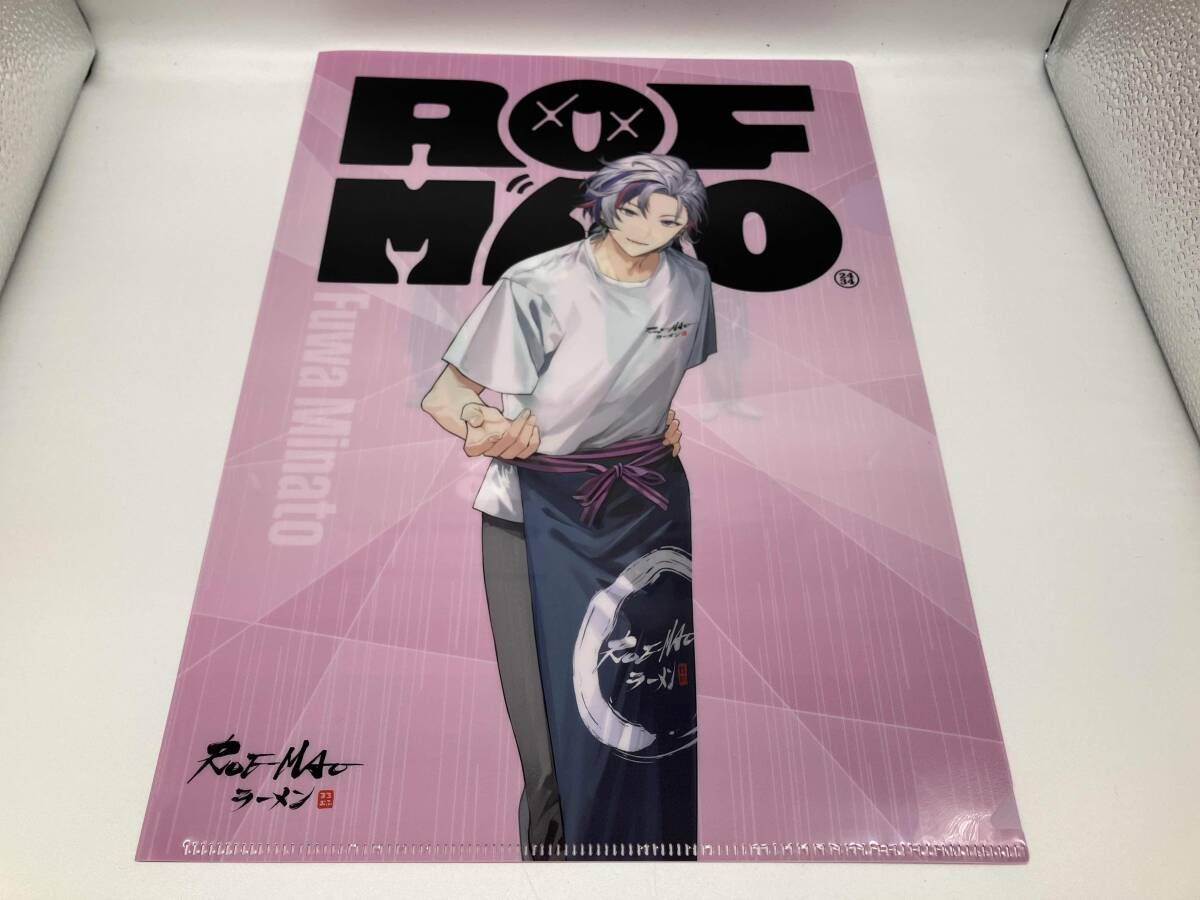 スーパーカップ×rof-mao オリジナルクリアファイル ４種セット 未開封 スーパーカップ×ROF-MAO 推し麺キャンペーン Wチャンス オリジナル