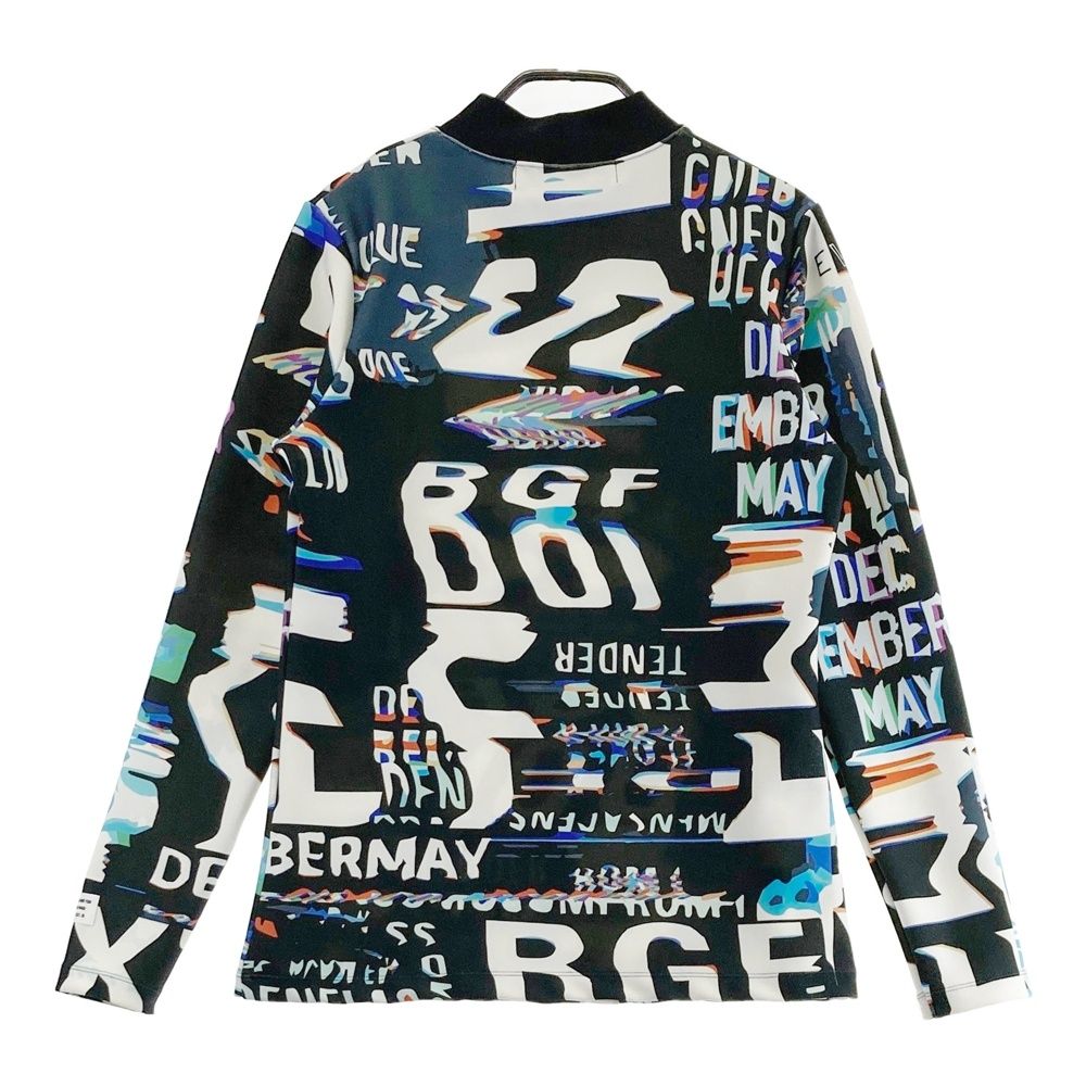＊Decembermay ハイネック＊Mサイズ＊レディース＊ サイズ：M DECEMBERMAY ディセンバーメイ ハイネック 長袖Tシャツ 総柄