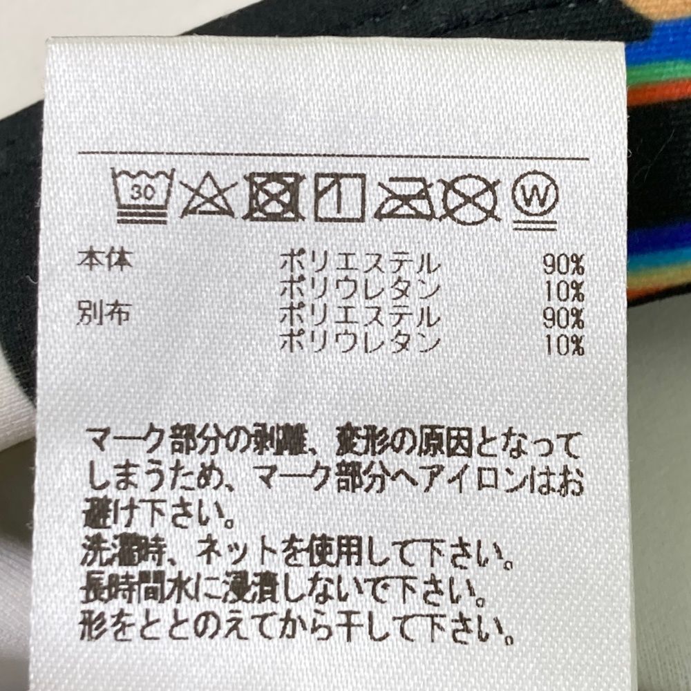 サイズ：M DECEMBERMAY ディセンバーメイ ハイネック 長袖Tシャツ 総柄