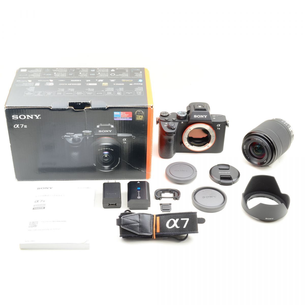 SONY α7 III ミラーレスカメラとズームレンズセット SONY α7 III ミラーレスカメラとズームレンズセット