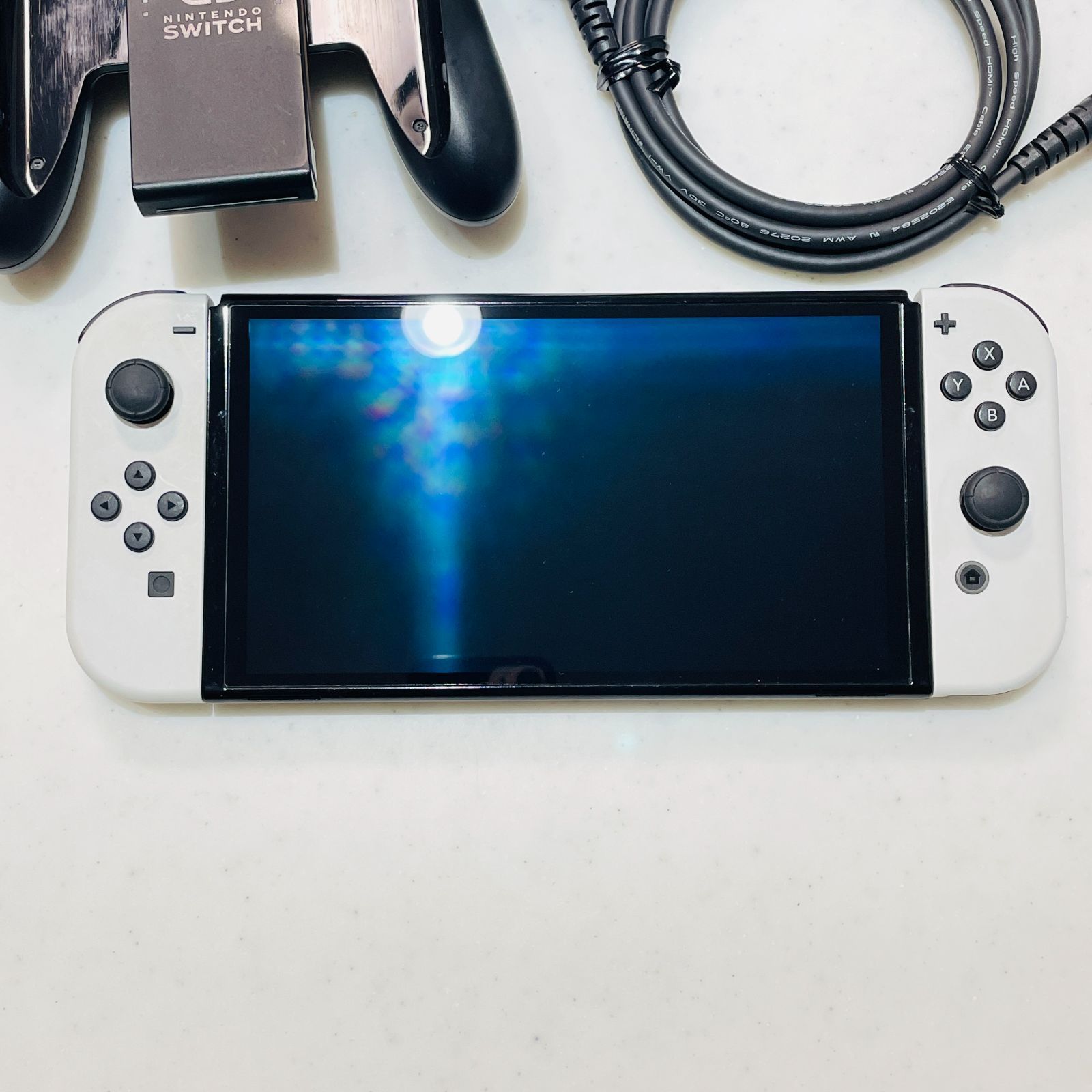 Nintendo Switch 有機ELモデル ホワイト 2022年製 動作確認済み 初期化
