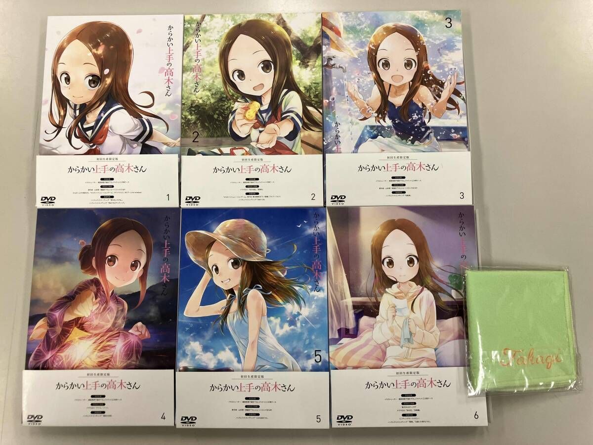 DVD 【※※※】[全6巻セット]からかい上手の高木さん vol.1~6