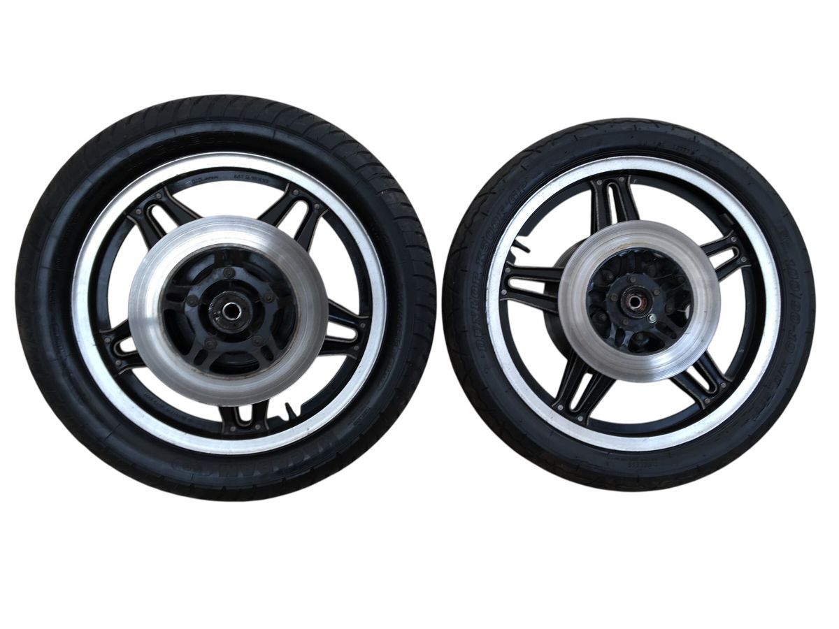 ホンダ CB750F CB900F RC04 SC01 前後 ホイール セット ディスク付 裏