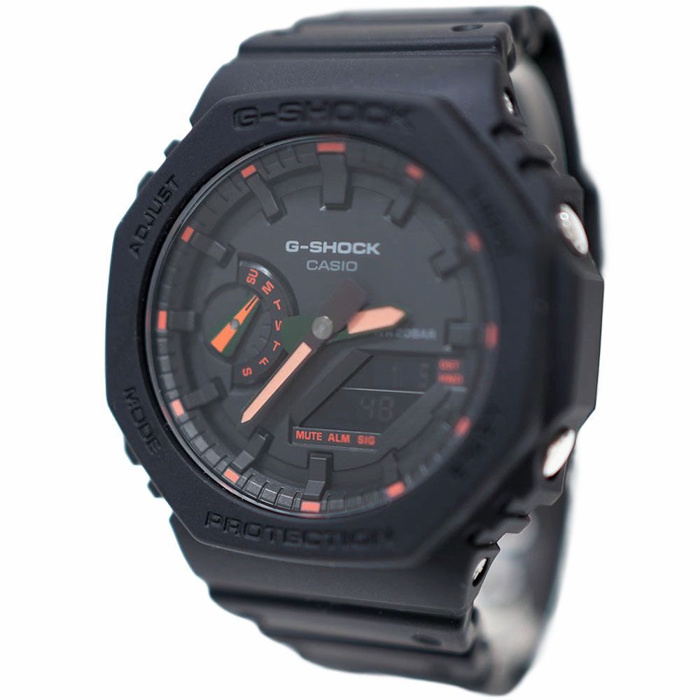 中古稼働品】CASIO カシオ G-SHOCK ジーショック GA-2100 電波ソーラー 