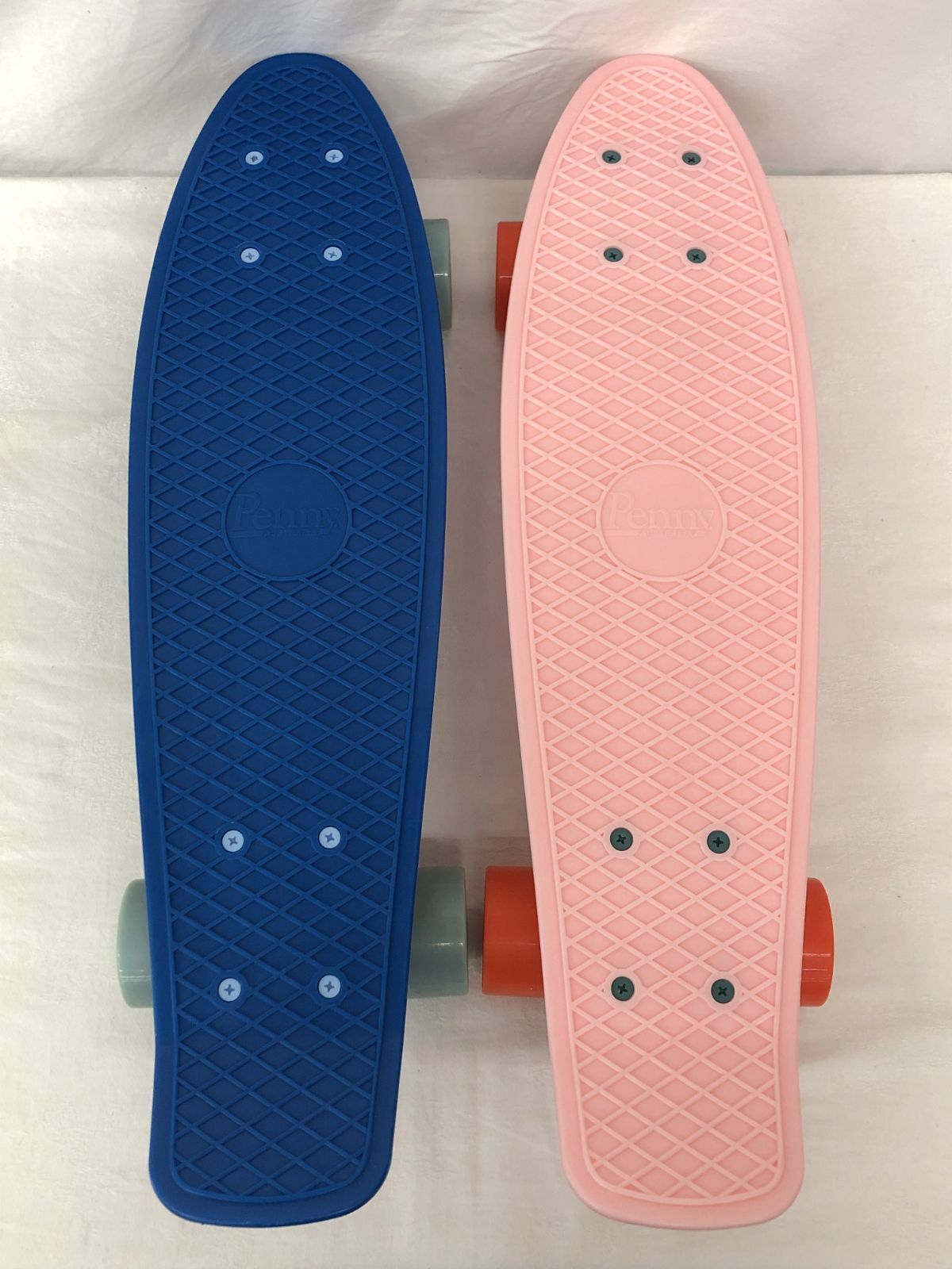 美品】Penny スケートボード 22インチ ブルー・ピンク 2組セット
