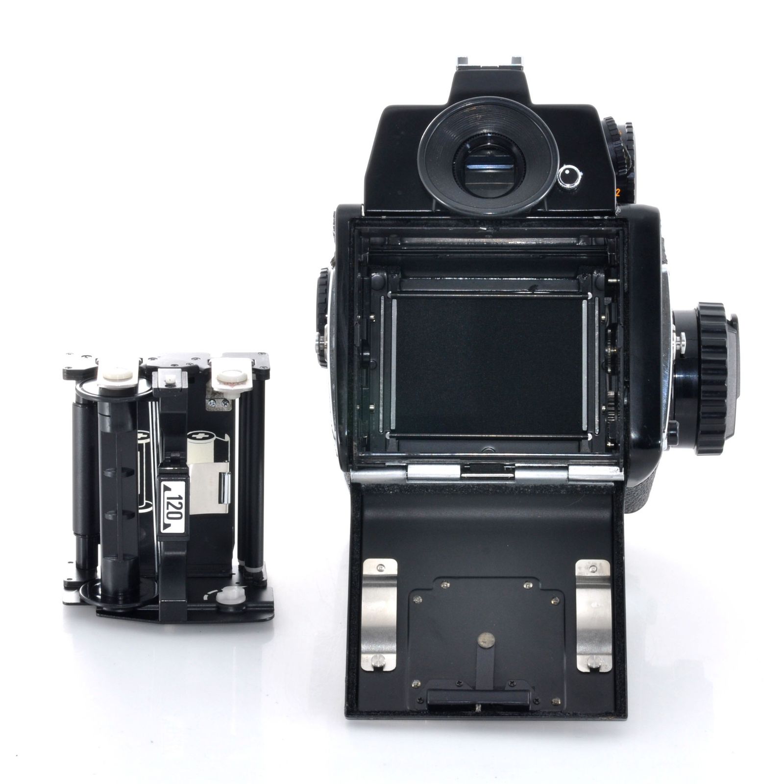 マミヤ】Mamiya M645 フィルムカメラ ボディ AEファインダー #S606A