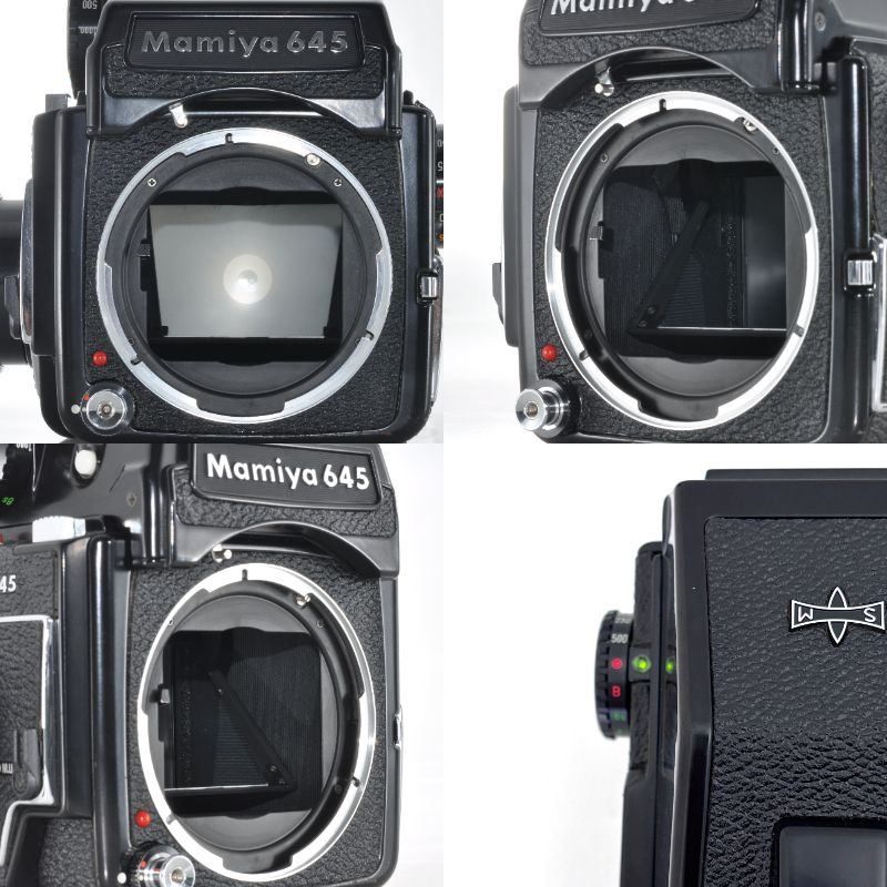 マミヤ】Mamiya M645 フィルムカメラ ボディ AEファインダー #S606A
