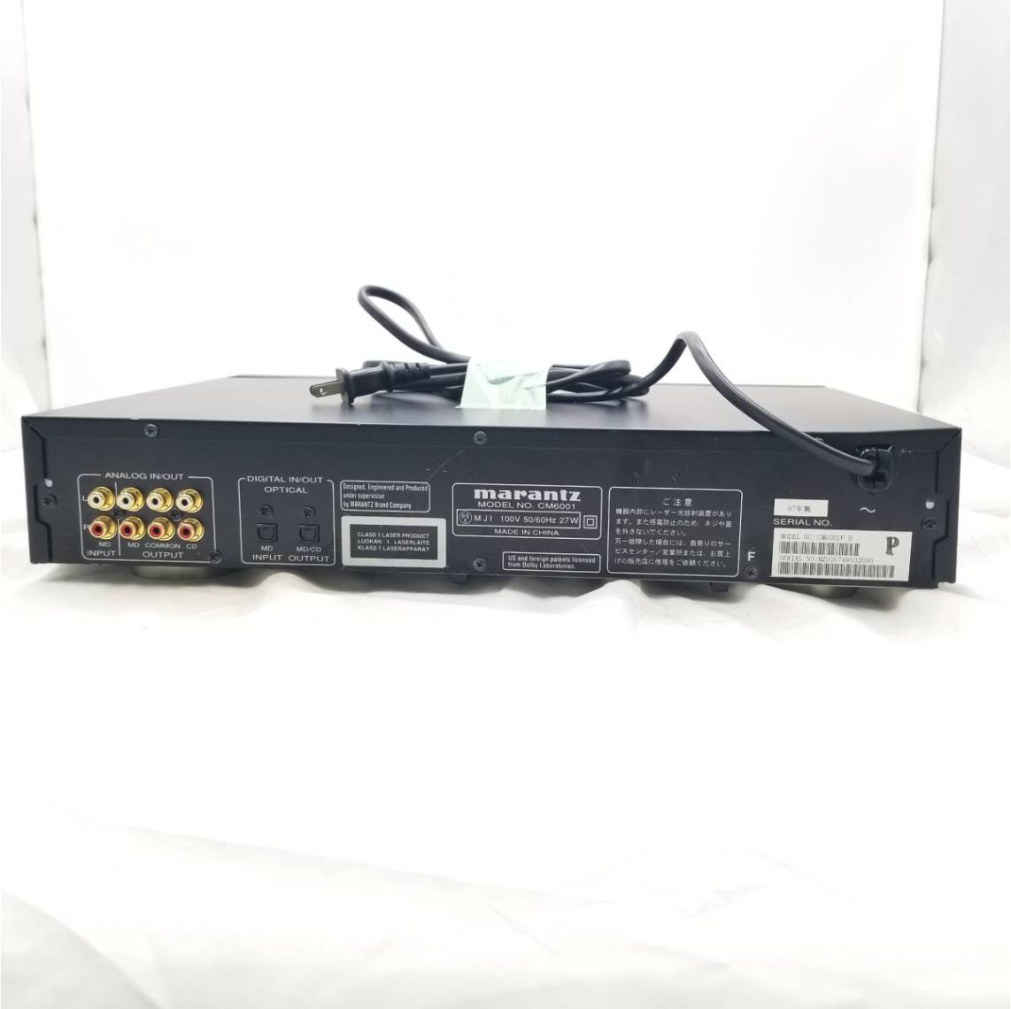 ❗️✨marantz CD/MDコンビネーションデッキ✨❗️】CM6001F B MDLP