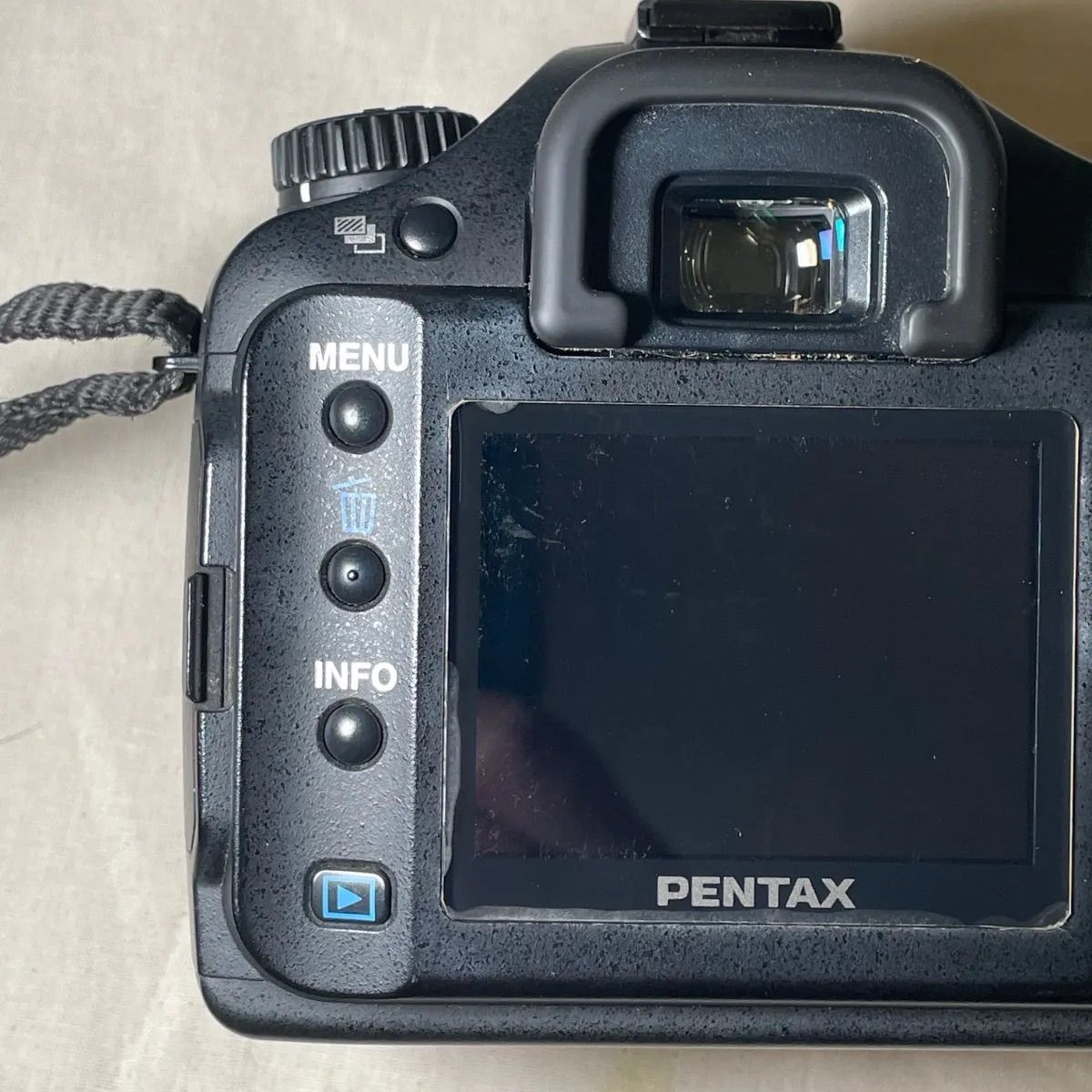 カメラ 【動作確認済】PENTAX K10D ボディ 通電シャッターOK ストロボ