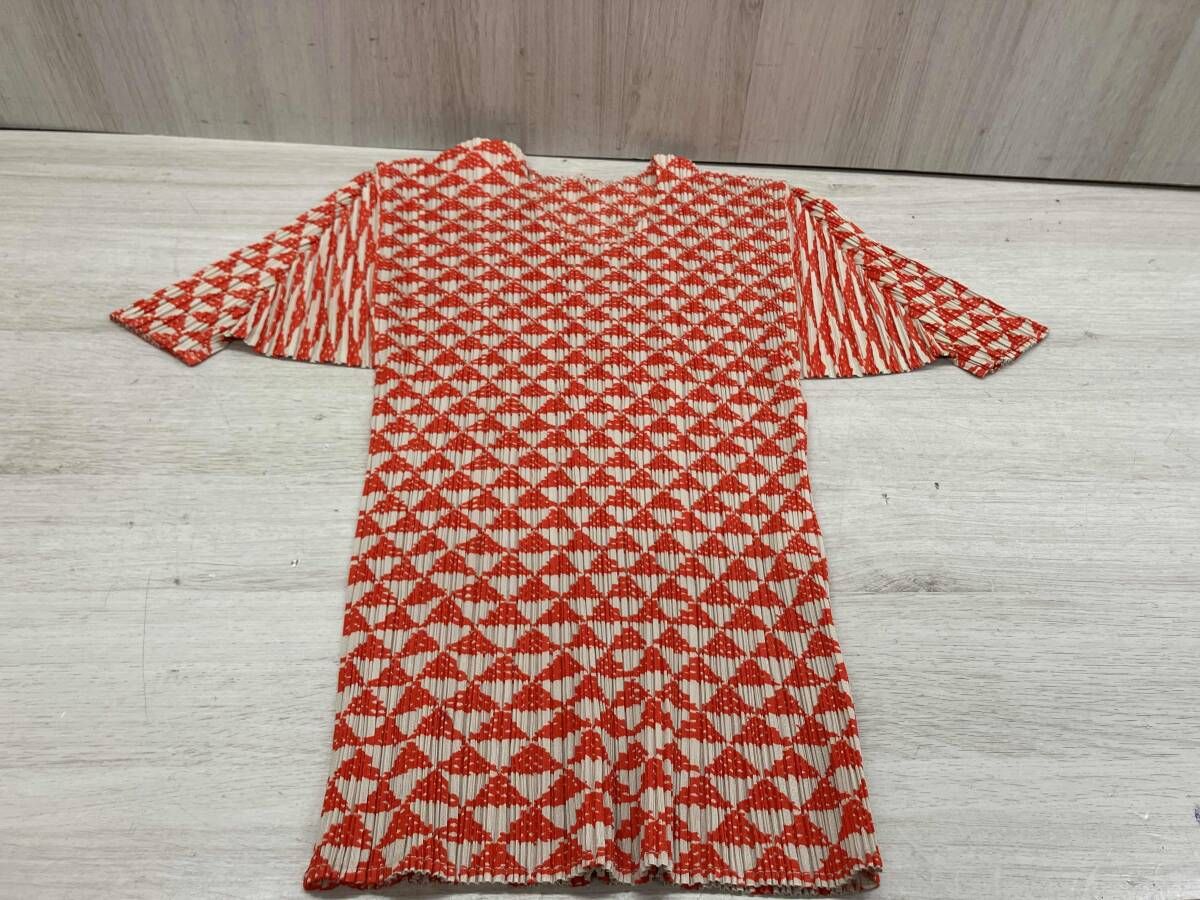 夏 ISSEY MIYAKE イッセイ ミヤケ PLEATS PLEASE プリーツ 半袖