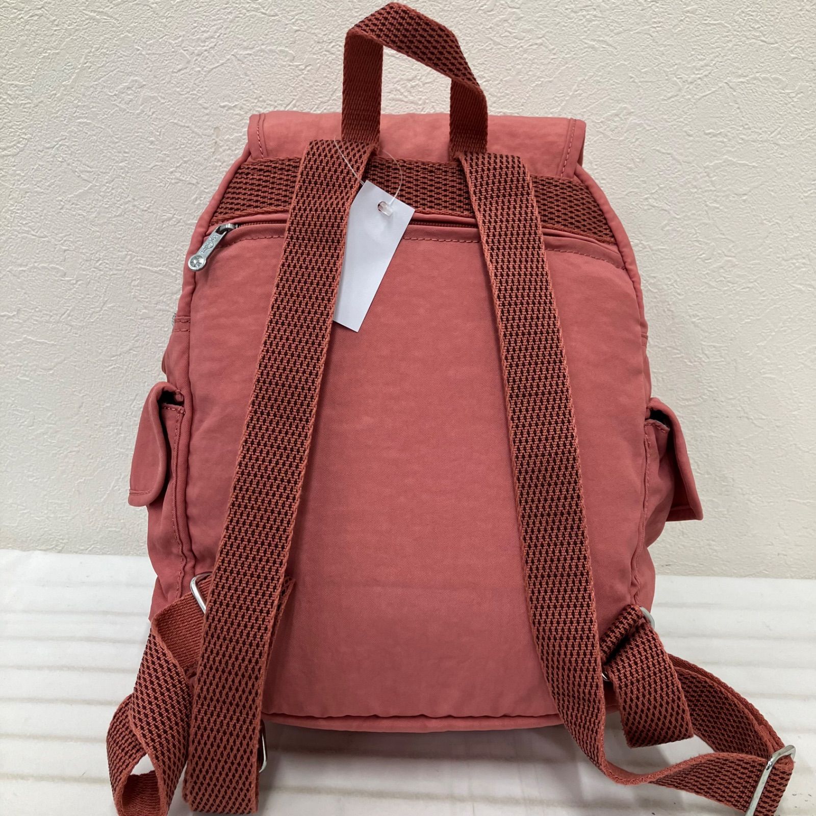 4192 KIPLING キプリング リュック バックパック コーラルピンク系 