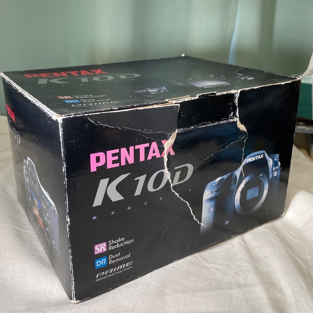 カメラ 【動作確認済】PENTAX K10D ボディ 通電シャッターOK ストロボ