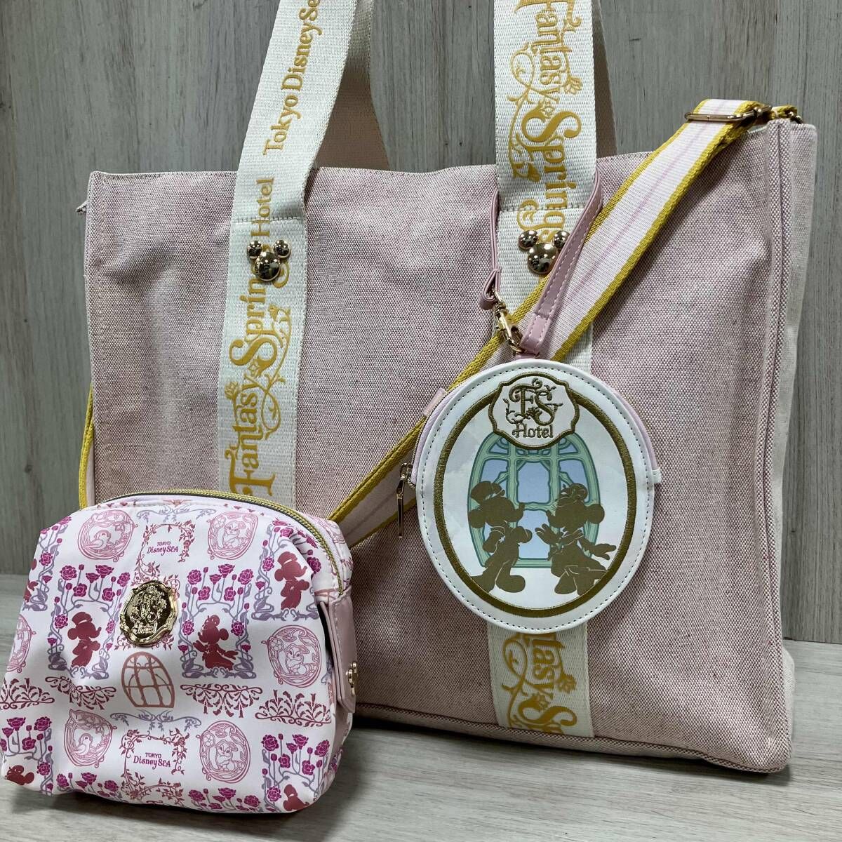 ファンタジースプリングホテル/トートバッグ※ポーチ、コインケース付き
