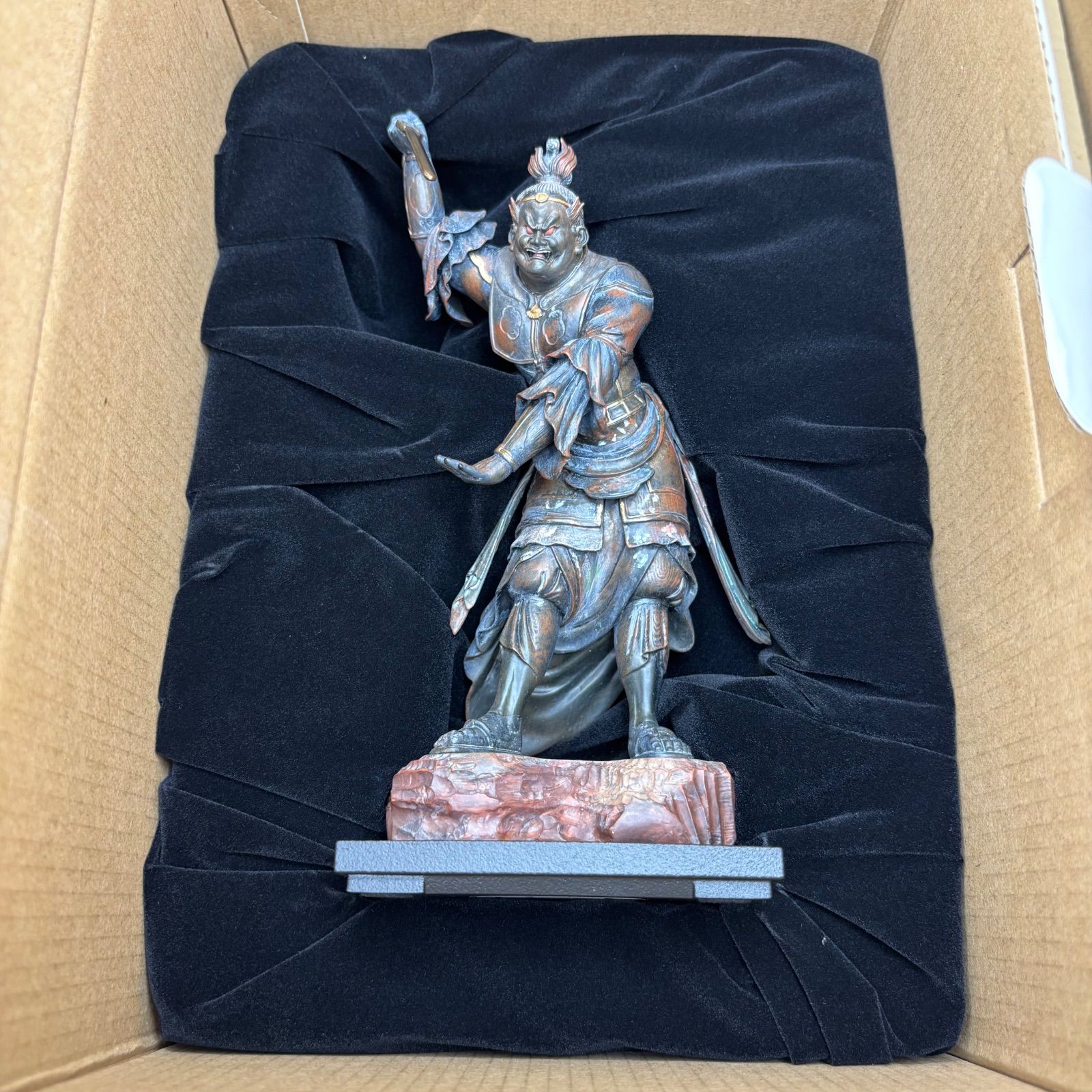 新品 イスムTanaCOCORO[掌] 伐折羅～魄～＿仏像 フィギュア 国宝 イSム
