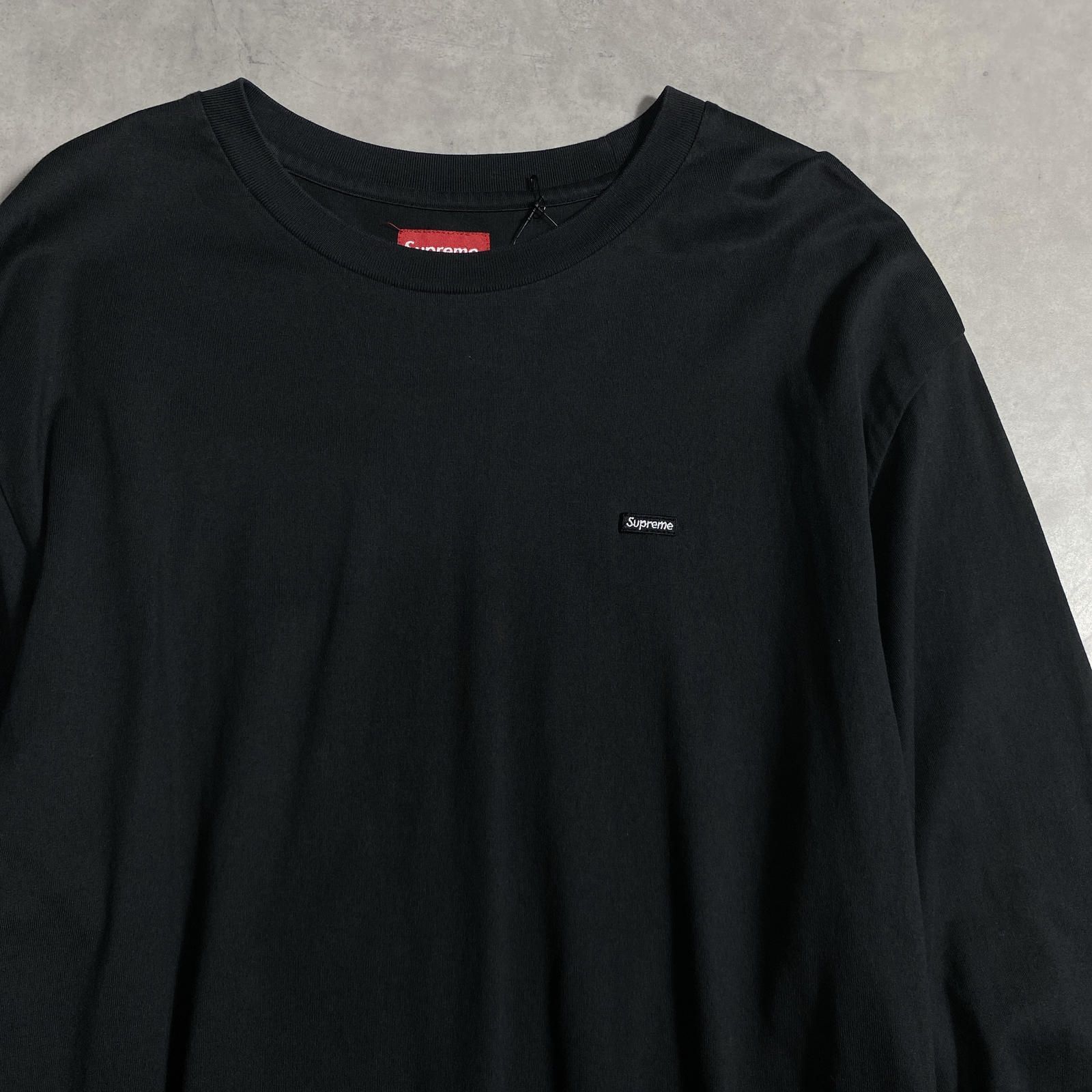 GQ5729◇Supreme : Small Box Logo L/S Tee◇L◇黒 シュプリーム