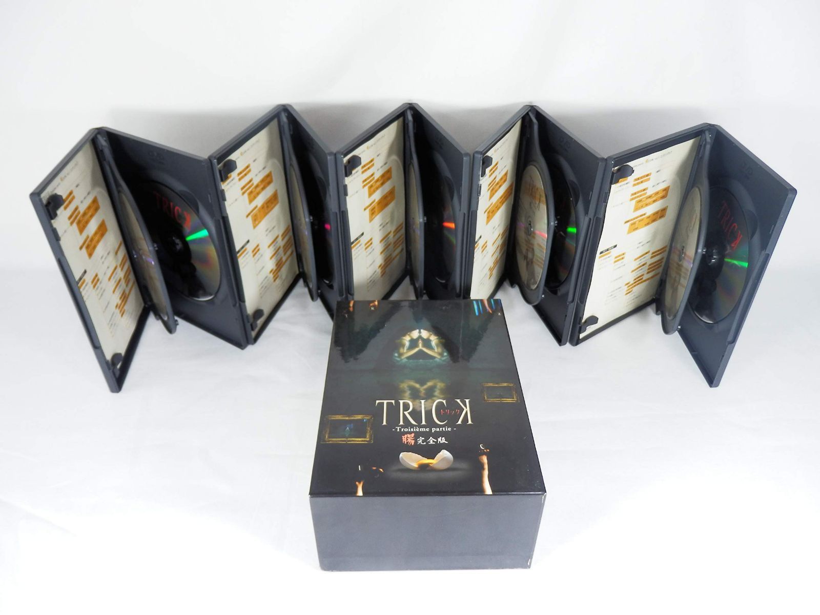 TRICK シーズン1 & シーズン2 DVDBOX 計10巻セット 新品ケース