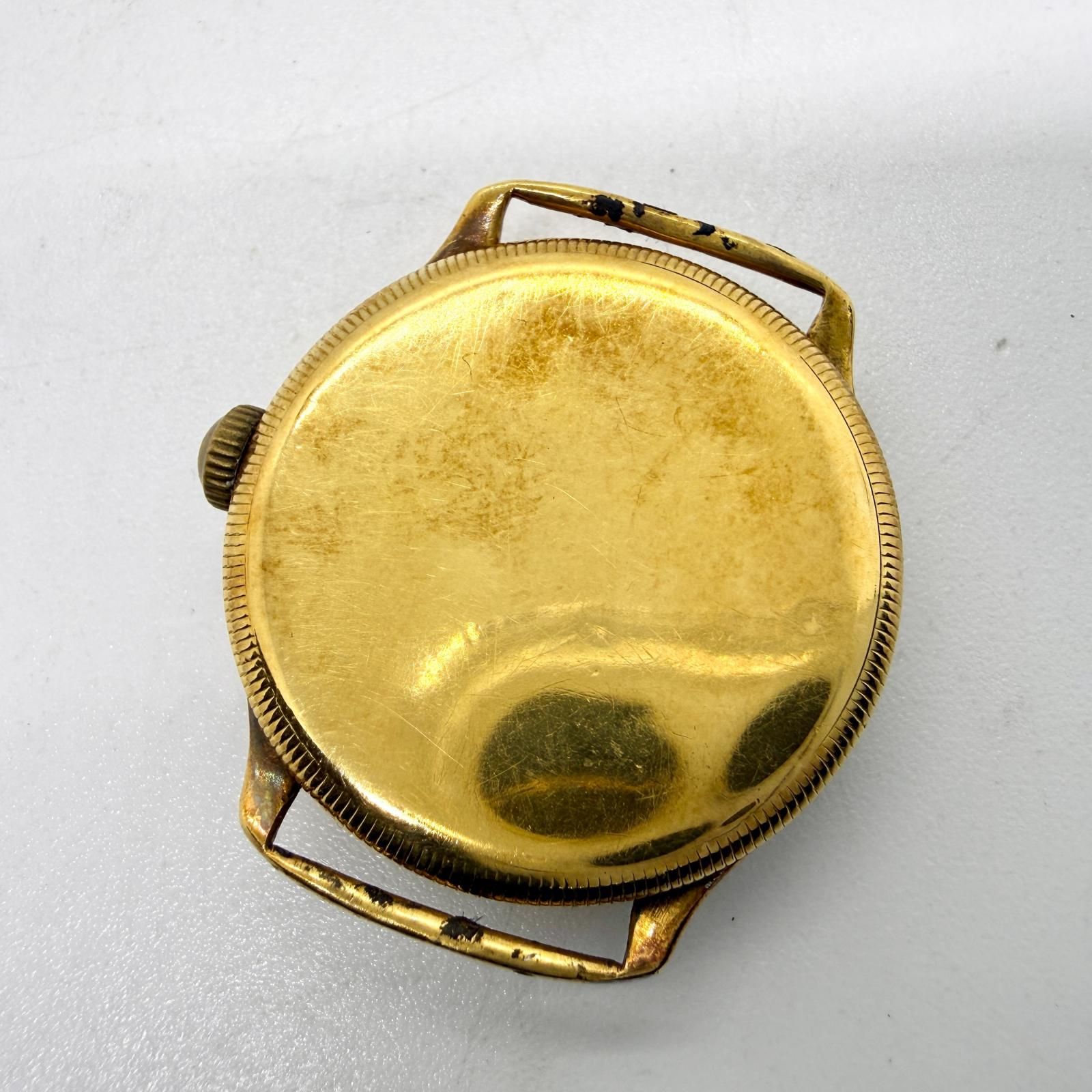 Movado モバード グレー 手巻き レディース ヴィンテージ 18K YG 総