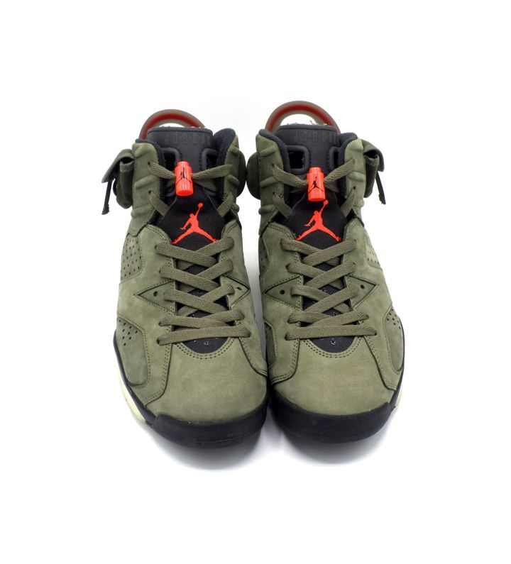 オリーブドラブ ガスガン セミオート ナイキ NIKE × トラヴィス スコット Travis Scott 【 AIR JORDAN 6