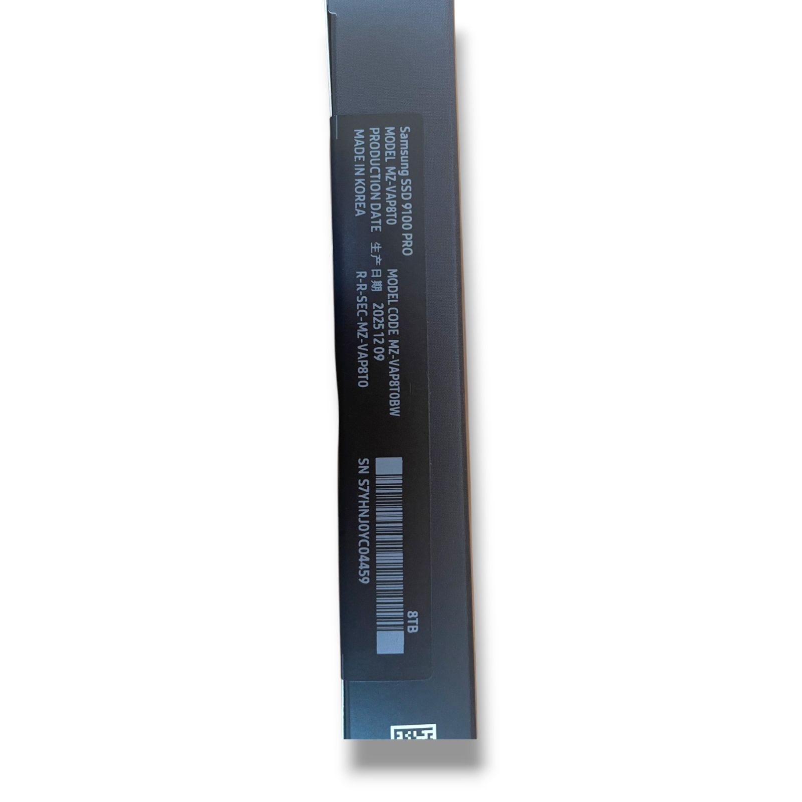 新品】Samsung 9100 PRO 8TB PCIe Gen5 SSD - メルカリ